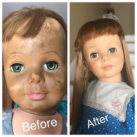 Pin by Tisha sullivan on dolls | Doll hair repair, Old dolls, Antique dolls