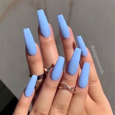 25 Lovely Baby Blue Nail Art Design Ideas For 2022 – EntertainmentMesh