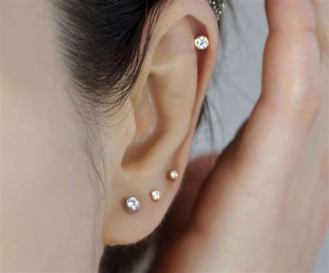 How to Style Single Diamond Studs