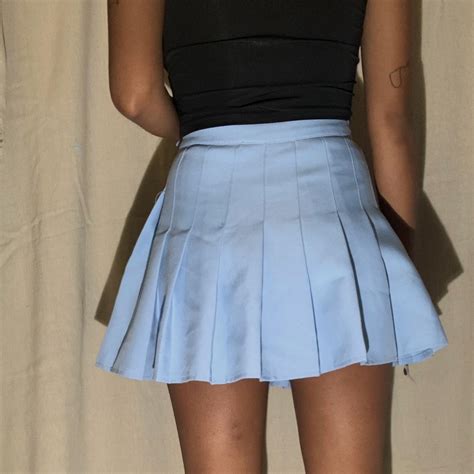 Women's Blue Skirt | Depop