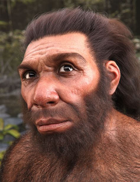 Stone Age Strands - Hair and Beard for Genesis 9 | Daz 3D