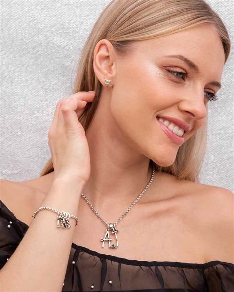 Letter Charm Necklaces | Ciclon