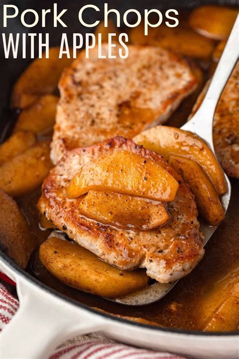 Looking for a delicious weeknight dinner? Try this Apple Pork Chops ...