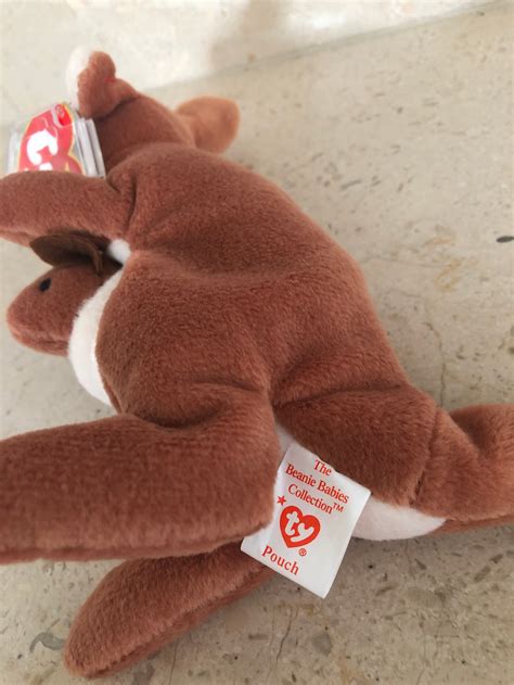 Pouch the Kangaroo Beanie Baby - Etsy