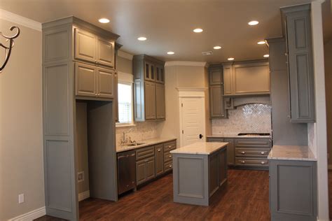 Beige and Gray Kitchen Design