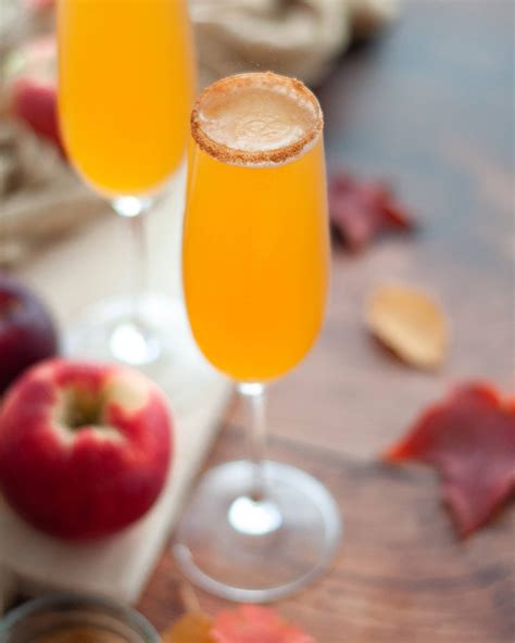 Apple Cider Mimosa - Our Love Language is Food
