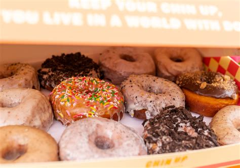 DONUT MENU – Chin Up Donuts