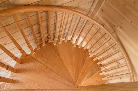 Wooden Spiral Staircases