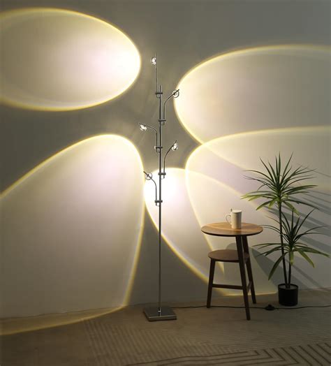 Sunset Projection Floor lamp Unique 5 Head Floor Light Colour ...