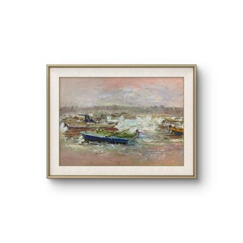 Oil Hand Drawing Original Painting - Efreshli