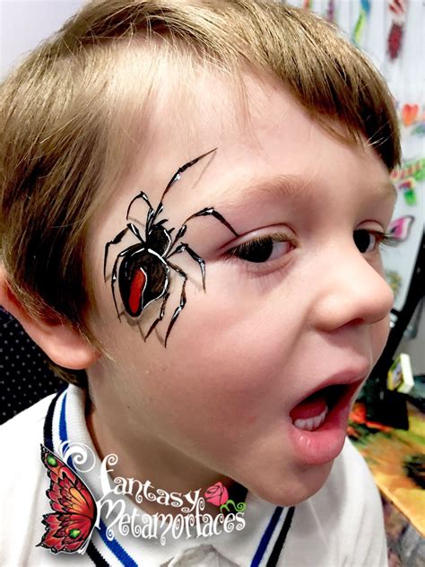 Spider Face Paint