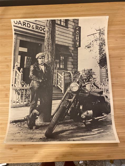 Marlon Brando The Wild One Poster