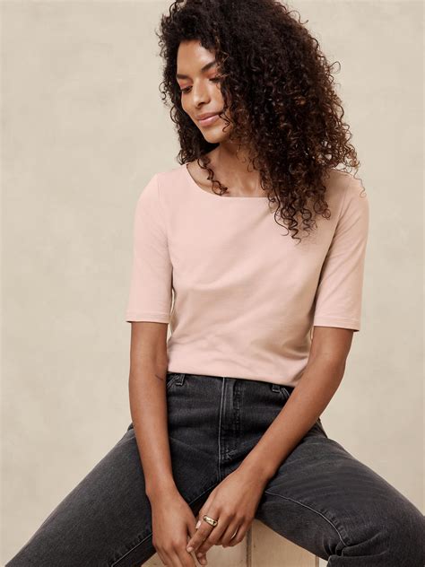Women's Elbow Length Tee Shirts | Gap