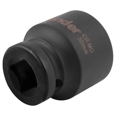 Soquete sextavado de impacto encaixe de 1/2" x 30,0 mm - Vonder ...