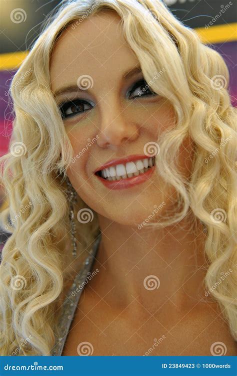 Una Statua Di Cera Di Britney Spears Fotografia Stock Editoriale ...