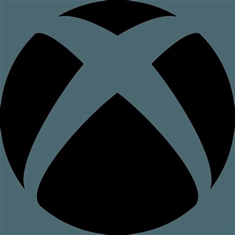 Black Xbox 360 Logo Png
