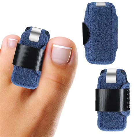 Toe Splint for Hammer Toe Corrector Toe Straightener Finger Support Brace Stabilizer Women Men ...