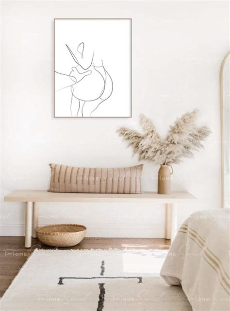 Erotic Art Nudity Body Line Art Naked Women Art Male Hand - Etsy