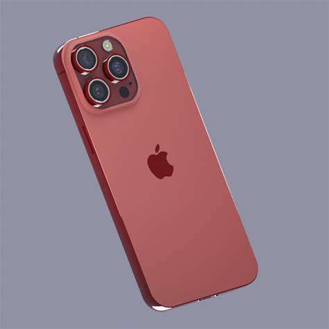 ArtStation - Iphone 15 Pro Max red color | Resources