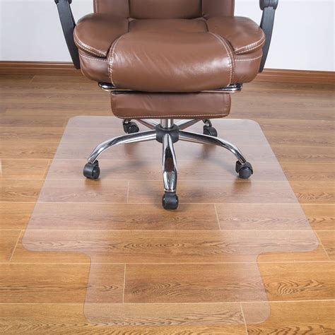 [Upgraded Version] HOMEK Vinyl Chair Mat for Hard Floor, 48"x 36 ...