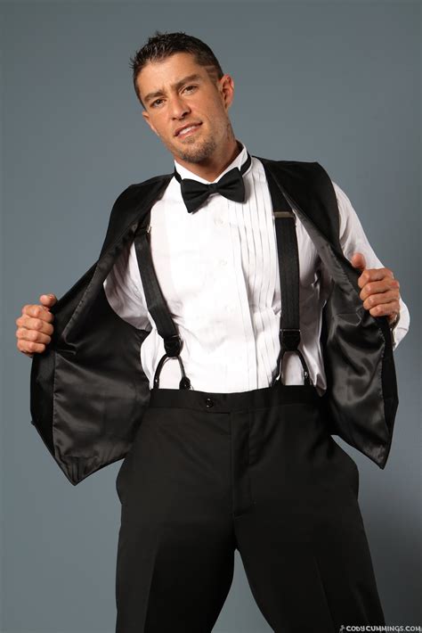 MEN: Clothed to Naked: Cody Cummings in and out of a tux