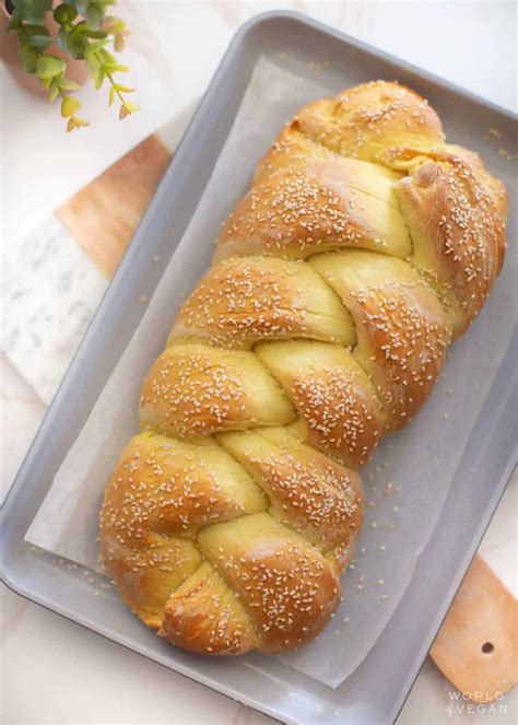 Vegan Challah Bread | World of Vegan