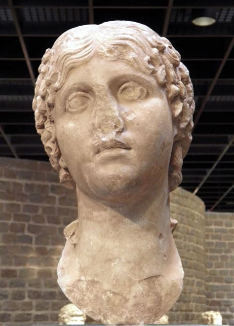 Portrait of Vipsania Aggripina (Agrippina the Elder), mother of Cologne ...