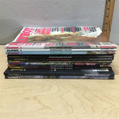 Lot #216 Playboy Magazine Collection Various Years & Months - Trader ...