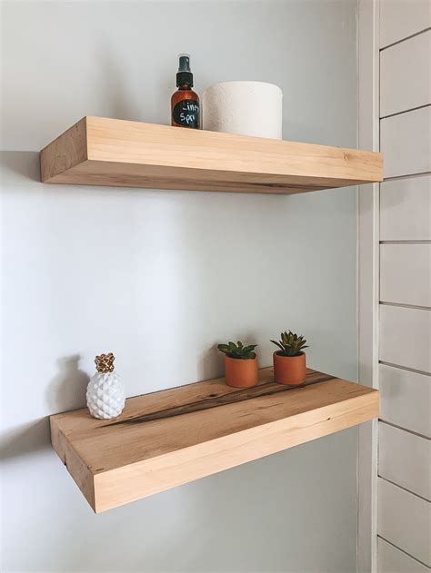 Solid Wood Floating Shelf Kit at Charlott Leff blog