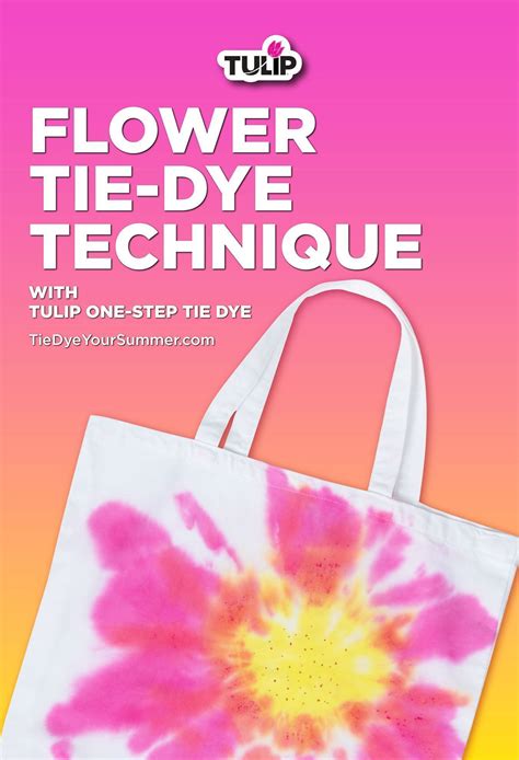 Flower Tie-Dye Technique | Tie Dye Your Summer