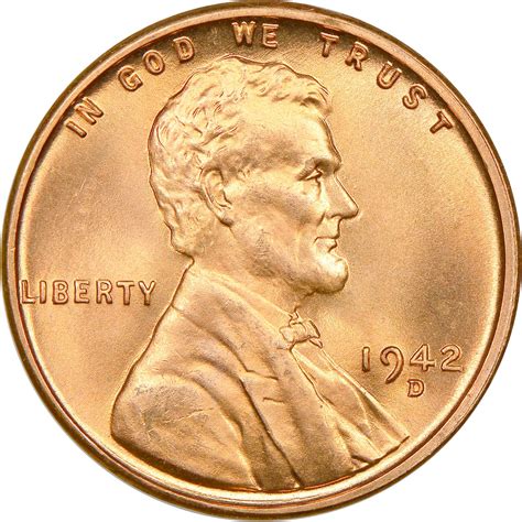 1942 D Lincoln Wheat Penny Prices | Ungraded, NGC, PCGS Values