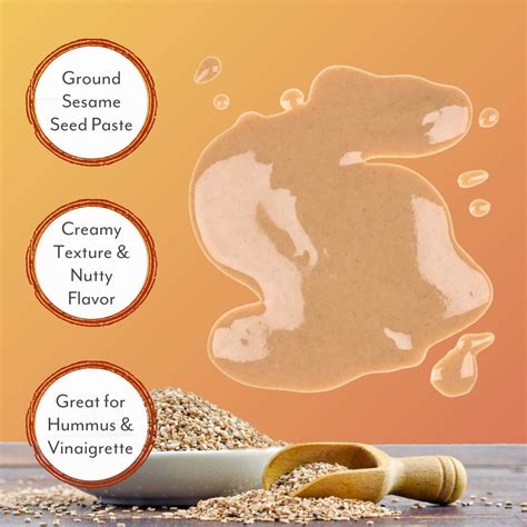 Roland Foods Tahini: Pure Ground Sesame Seed Specialty Imported 1-Pound ...