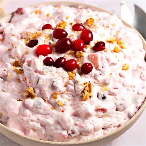 Creamy Cranberry Salad - Insanely Good