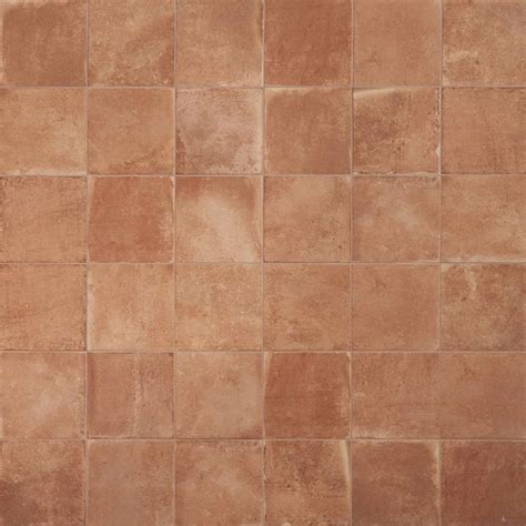 Angela Harris Mediterra Terracotta 8x8 Matte Porcelain Tile | Porcelain ...