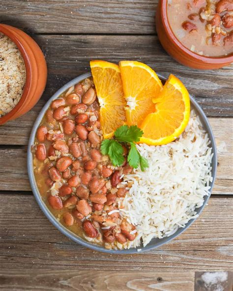 Brazilian Rice and Beans (Instant pot & Stovetop) - AtMyTable