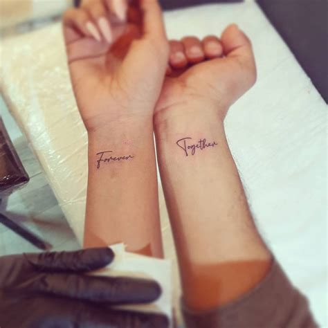 Matching Couples Tattoos