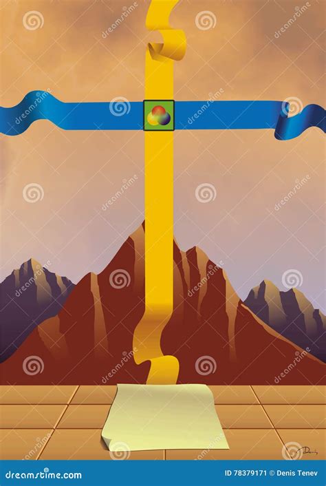 Justice And Mercy As A Choice - Pictured As Words Justice, Mercy On ...