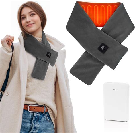 Amazon.com: Heated Neck Wrap Heated Scarf for Neck Pain Relief, Neck ...
