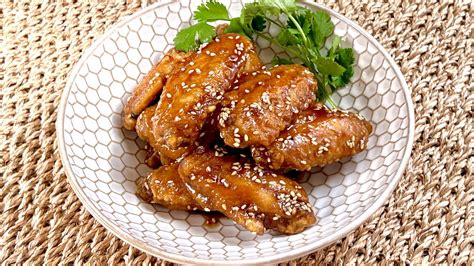 Honey Sesame Chicken Wings – Japanese Cooking 101