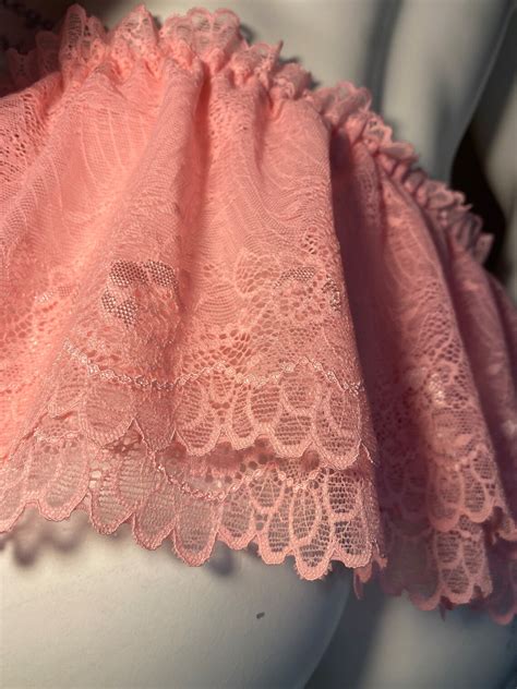 Men's Pink Lace Panty / Sissy Femboy Lingerie / Femboy Clothing - Etsy