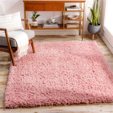 Hauteloom Cauayan Living Room, Bedroom Shaggy Area Rug - Solid Shag ...