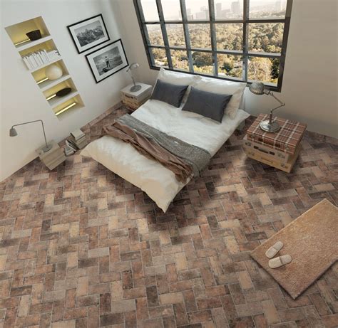 Chicago State Street Beige Multi-Colour Porcelain Wall & Floor Tiles ...