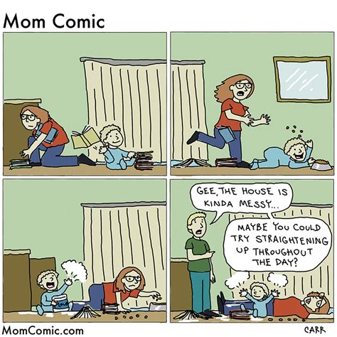 Mom Comic Parenting Cartoon Strips | PS Family