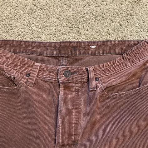 Vintage corduroy brown pants 80's - Depop
