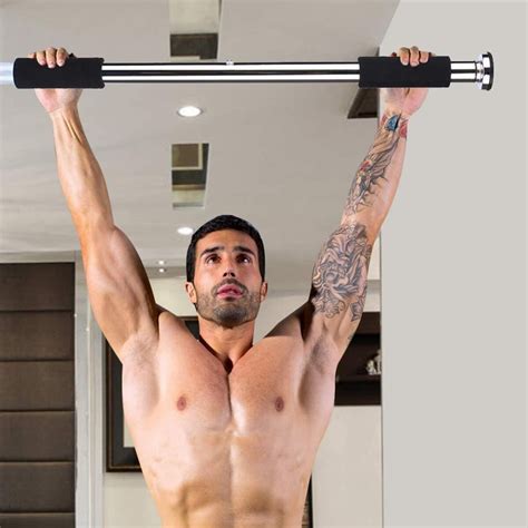 Doorway Pull Up Bar, Heavy Duty Multi-Grip Chin Up Bar Exercise Fitness ...