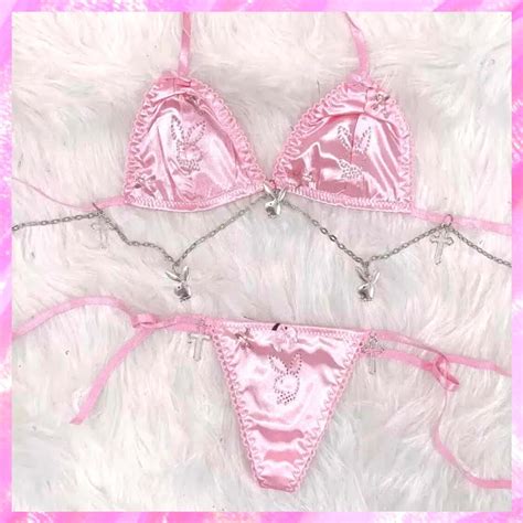 Bunny Beach Party Thong Bikini ®Pink Sugar Fashion