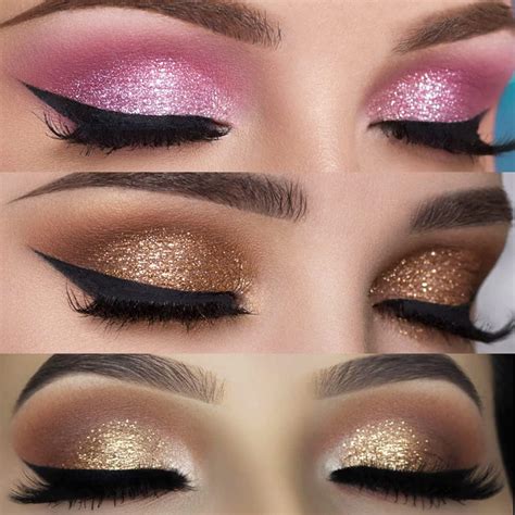 Pink glitter eyeshadow makeup new arrivals