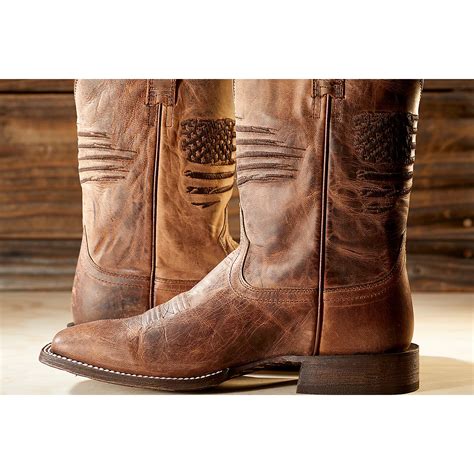 Ariat Men's Circuit Patriot USA Flag Western Boots | Academy
