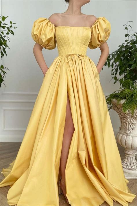 Yellow Prom Dress