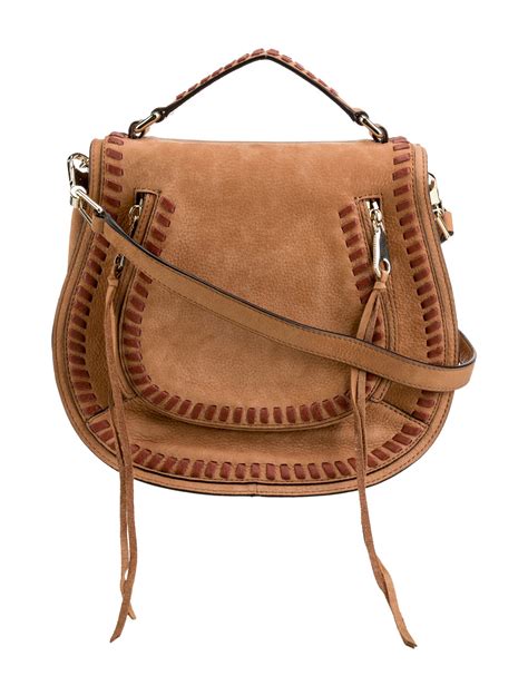 Rebecca Minkoff Suede Crossbody Bag - Brown Crossbody Bags, Handbags ...